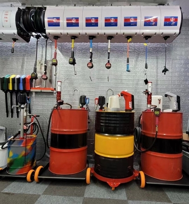 600cc воздушное давление поршень барабанный ствол двигатель двигатель смазочный материал пневматический насос для передачи масла с приставкой