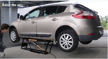 CE ISO9001 L520E 2500kg портативный быстрый автомобиль ножницы автомобильный подъемник для стирки автомобилей