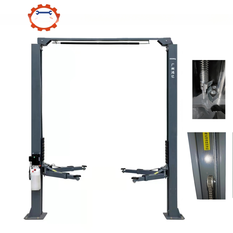 Двухцилиндровый гидравлический подъемник 4.0T 2 Post Clearfloor Electrical Release AA-2PCF40E